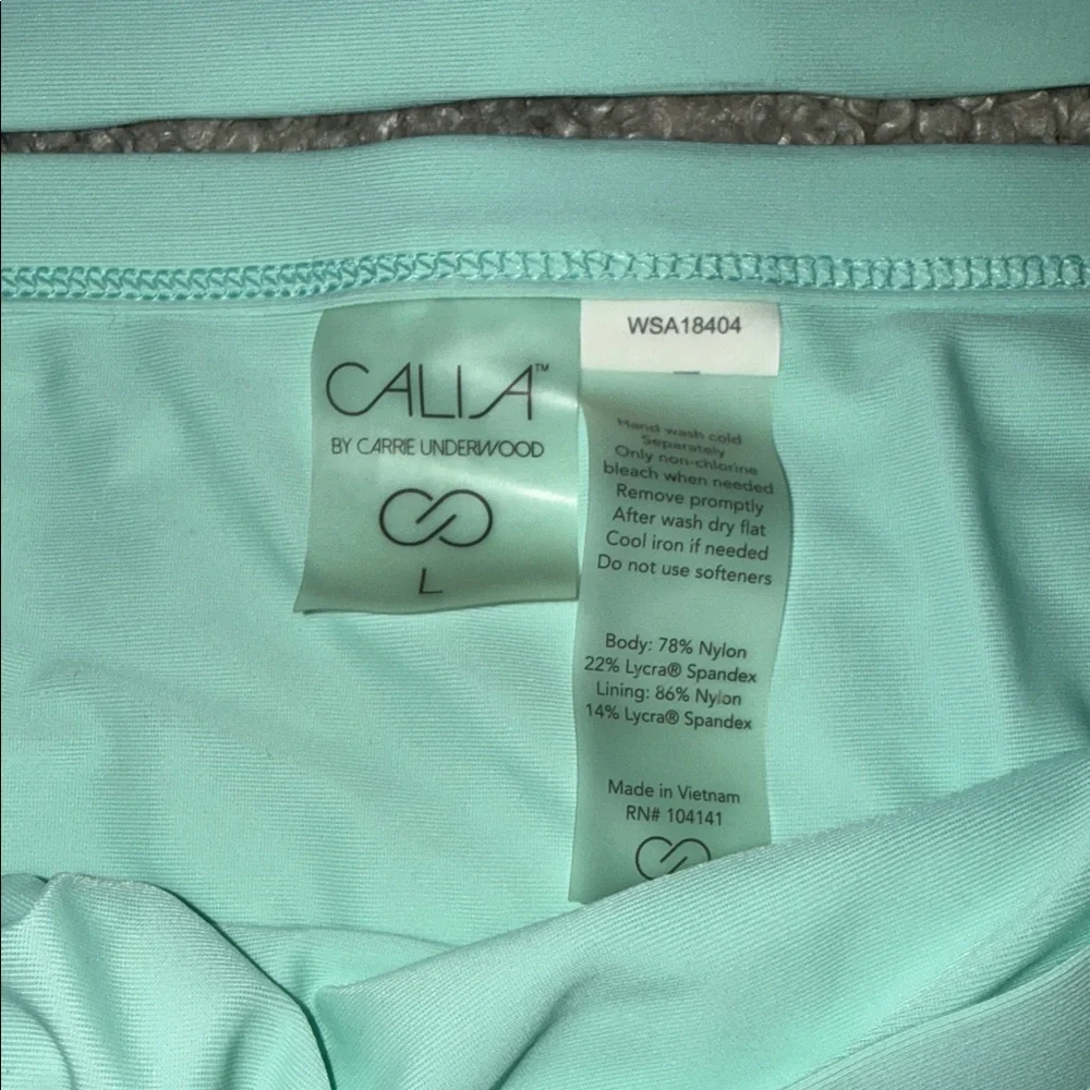 CALIA by Carrie Underwood Light Green Bikini Set - Picture 4 of 5